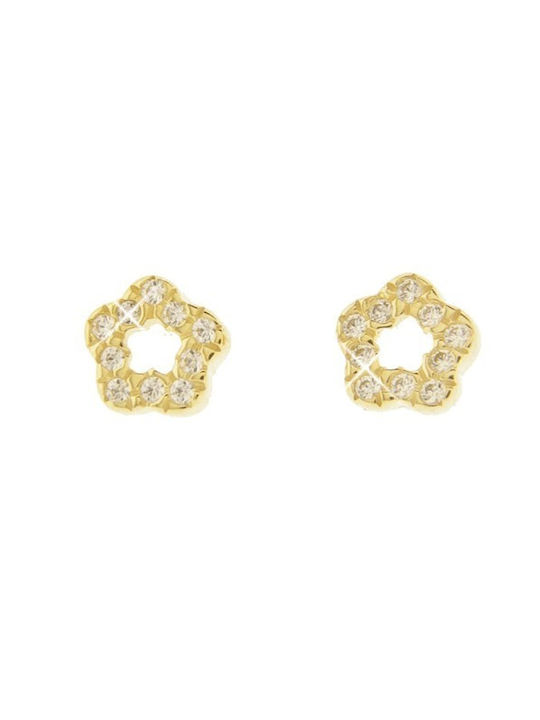 Xrisokosmima Earrings made of Gold 14K