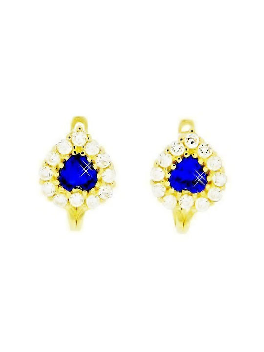 Xrisokosmima Earrings made of Gold 14K