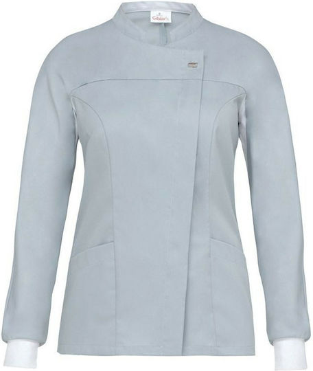 Giblor's Mantel Koch Damen Gray mit Langärmelig
