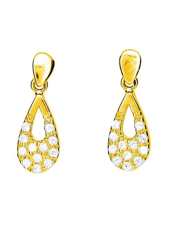 Xrisokosmima Earrings made of Gold 14K