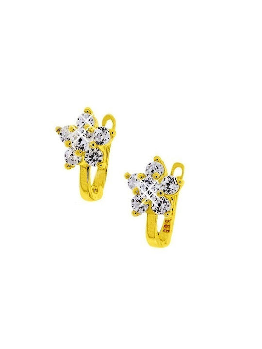 Xrisokosmima Earrings made of Gold 14K