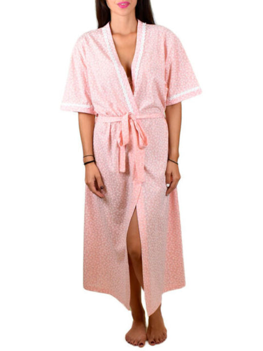 Relax Lingerie Winter Women's Robe Pink
