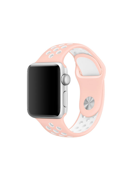 Wiwu Dual Color Sport Strap Silicone Pink (Apple Watch 42/44/45/49mm)