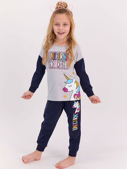 Roly Poly Kinder-Pyjama Blau