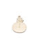 Hanging Snowman Ornament Wooden 5.5x7.5cm