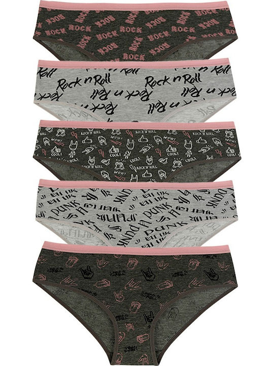 Donella Kids' Set with Briefs Multicolored 5pcs