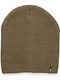 Ribbed Beanie Cap Khaki