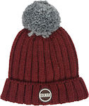 Colmar Beanie Unisex Σκούφος Πλεκτός σε Μπορντό...