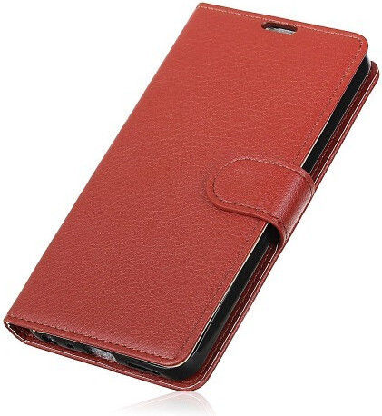 Βάση Στήριξης Wallet Δερμάτινο Καφέ (Xperia 10)