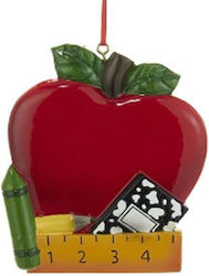 Heart Red Christmas Tree Ornament
