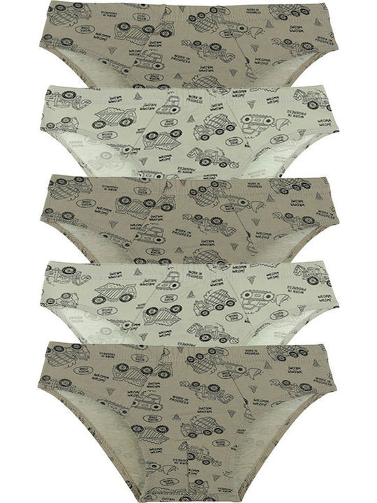 Donella Kids' Set with Briefs Multicolored 5pcs