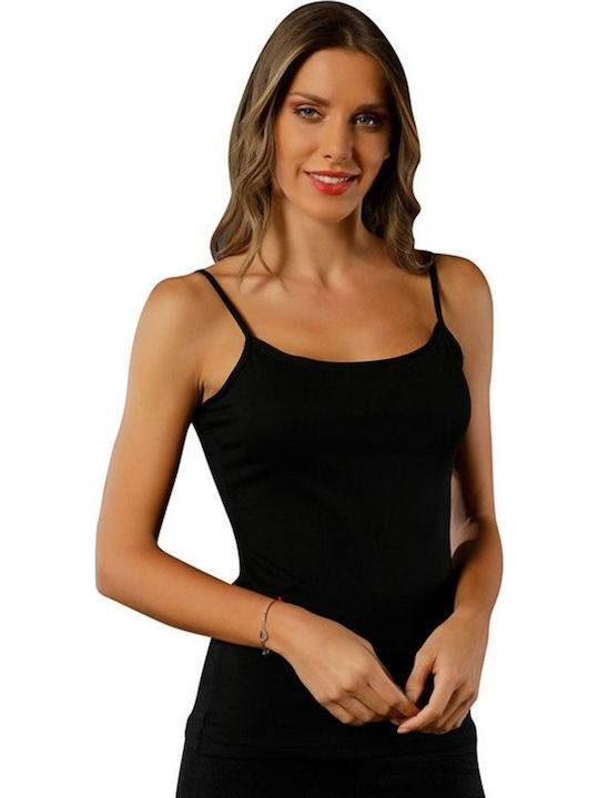 Cu Bretele Black Tricou pentru femei