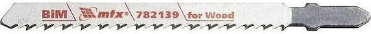 MTX Jig Saw Blade for Wood 75mm 3pcs 782139