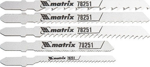 MTX Jig Saw Blade for Wood 5pcs 782519