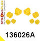 Strongflex Συνεμπλόκ για Opel Calibra 136026A