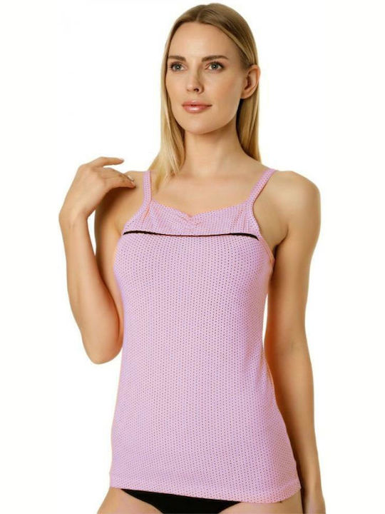 Sexen mit Spaghetti-Träger Pink Damen T-Shirt