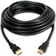 HDMI 1.4 Hochgeschwindigkeits 1080p 120Hz Kabel HDMI-Stecker - HDMI-Stecker 10m Schwarz
