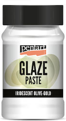 Pentart Paste Decoupage Green 100ml