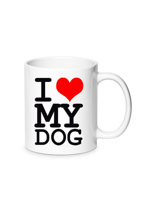 Dog Ceramic Cup 330ml