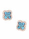 Art d or Earrings made of White Gold with Stones