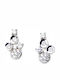 Art d or Ohrringe aus White Gold mit Steinen