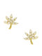 Art d or Earrings made of Gold 14K with Stones