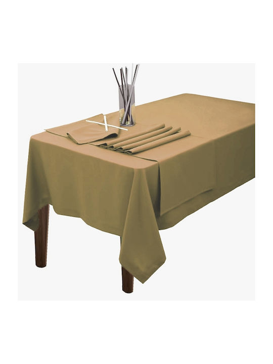 Palatex Καρέ Τραπεζομάντηλο Beige 109 90x90εκ.