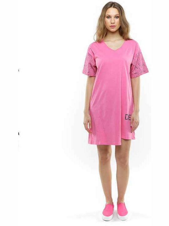 Devergo Mini Dress Pink