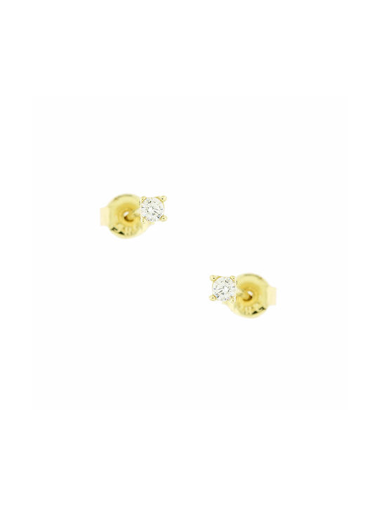 Ortaxidis Earrings made of Gold 14K with Stones