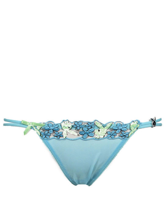 Playboy Women's Slip Light Blue