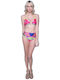 Minkpink Triangle Bikini Top Multicolour