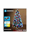 Weihnachtsbaum 180cm mit Faseroptik-Beleuchtung