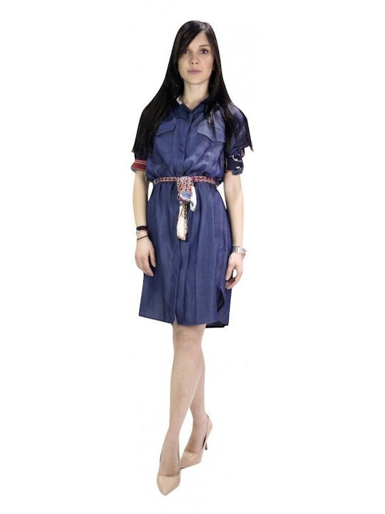 Passager Mini Dress Blue