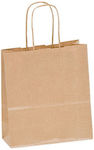 Matalon Paper Bag for Gift Brown 24x10x30cm.