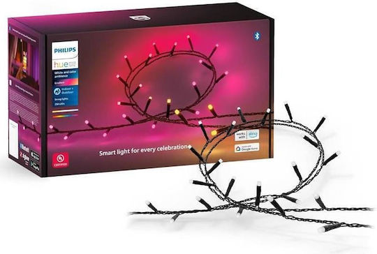 250 Светлини LED 20m. Бели тип Лента 1бр