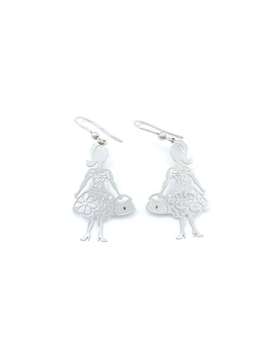 PS Silver Earrings made of Silver