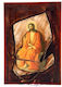 IconsGR Εικόνα Jesus Christus Hölzernes 30x22cm