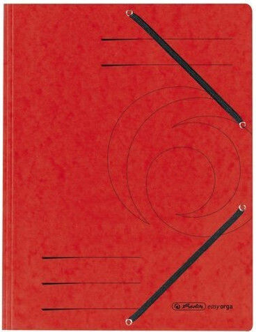 Herlitz Ντοσιέ για Χαρτί A4 Κόκκινο