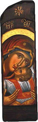 IconsGR Virgin Mary Holding the Infant Wooden