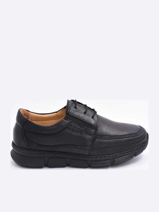 Anne Klein Leder Herren Freizeitschuhe Schwarz