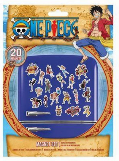 Pyramid International One Piece Σετ Μαγνητάκια Πλαστικά 20τμχ