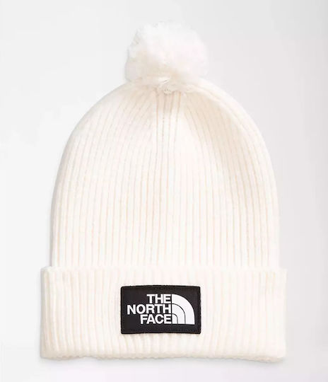 Knitted Beanie Cap White