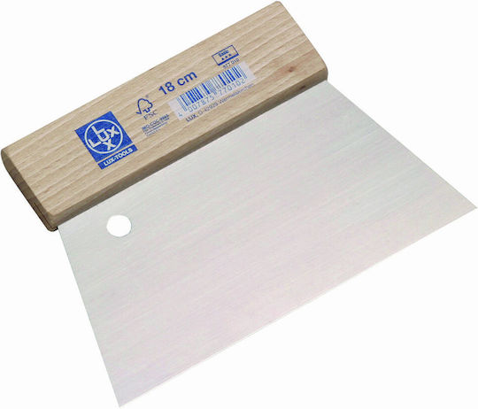Lux Tools Spatula Metallic 180x180mm with Wooden Handle