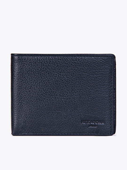Hexagona Leather Men's Wallet Classic with RFID...