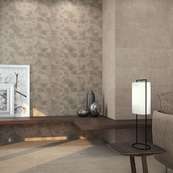 Baldocer Floor / Wall Interior Matte Porcelain Tile 90x30cm Taupe