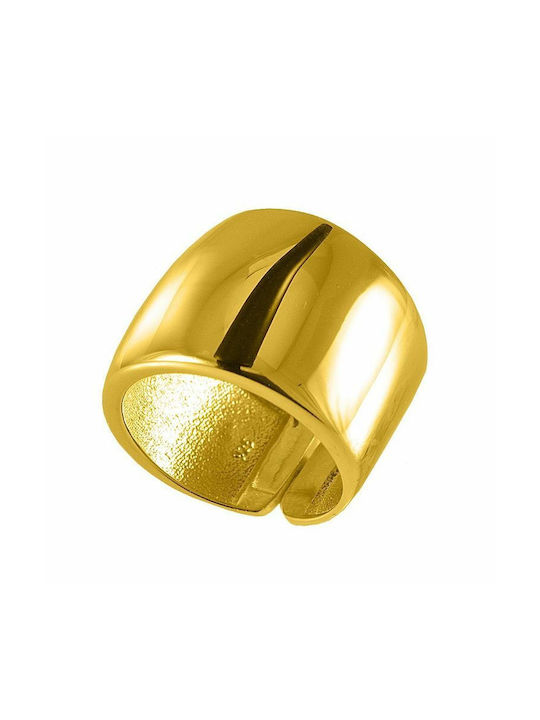 Amor Amor Women's Gold Plated Silver Ring