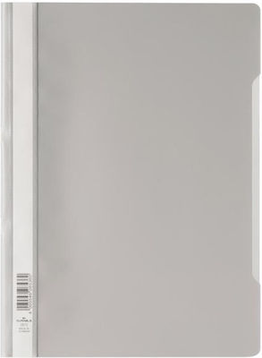 Durable Clipboard with Spring for Paper A4 Gray 1pcs