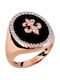 Women's Ring from Silver Gold Plated