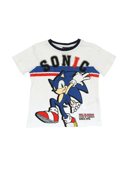 Sega Kinder-T-Shirt Weiß