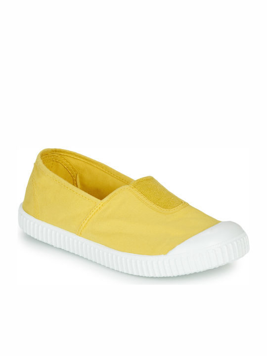 Încălțăminte sport Joasa pentru copii Slip-on Galbene